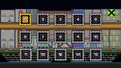 Burning Flowers Retro Screenshot