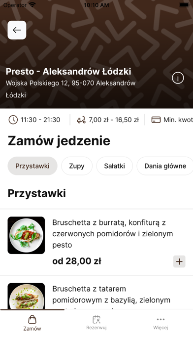 Pizzeria Presto Screenshot