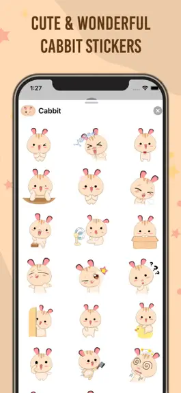 Game screenshot Cabbit - Stickers for iMessage hack