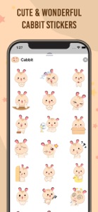 Cabbit Stickers screenshot #3 for iPhone