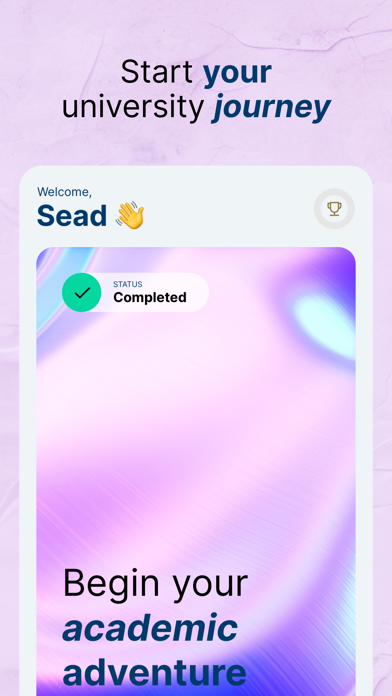 IBU Scholarship Screenshot