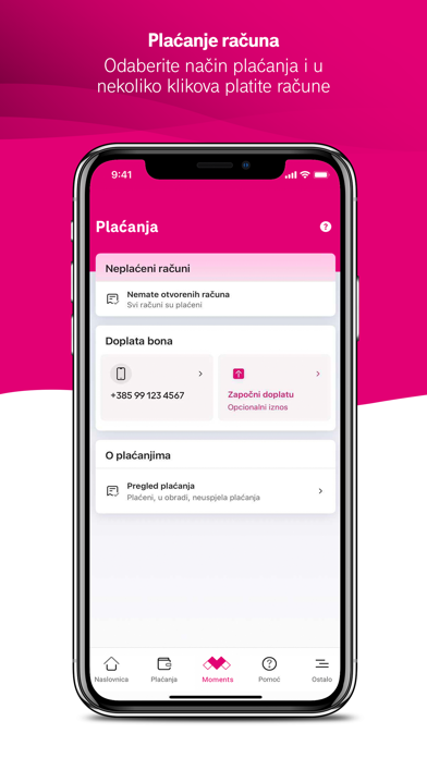Moj Telekom HR Screenshot
