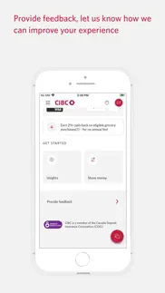 cibc mobile banking iphone screenshot 3