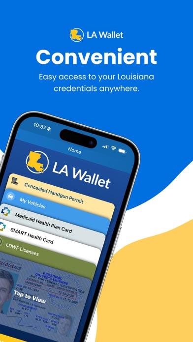LA Wallet Screenshot