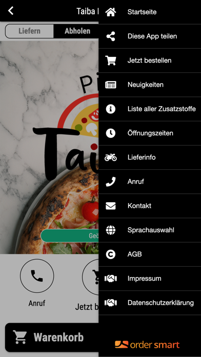 Taiba Pizzeria Screenshot