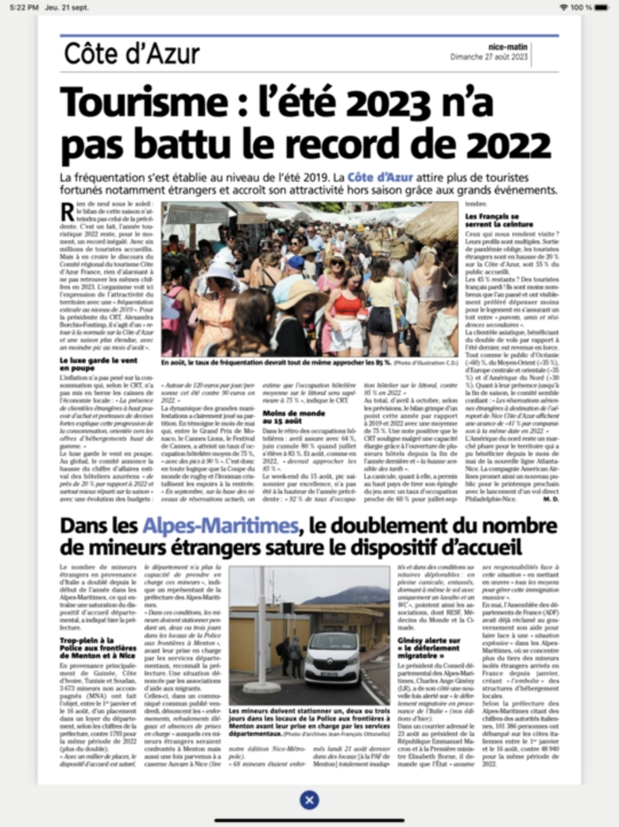 NVM  Info Nice Var Monaco