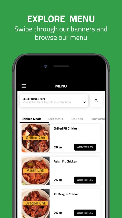 The Fitness Meals Screenshot