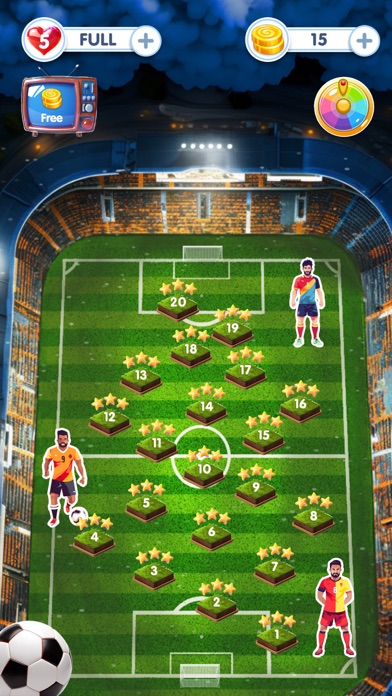 Football Crush Match 3 Screenshot