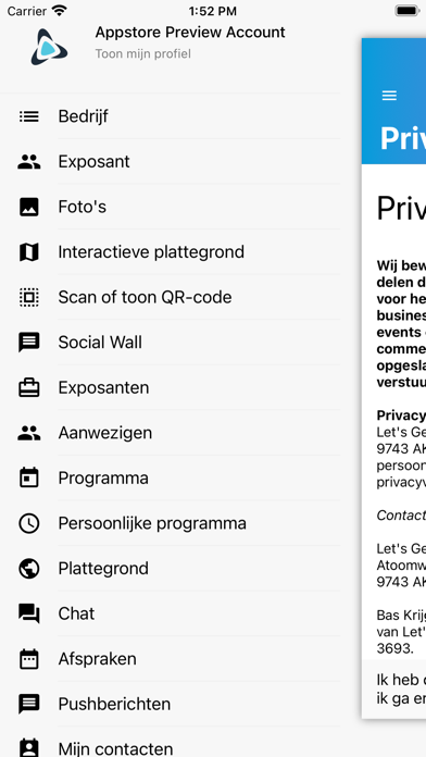 EventSummit Screenshot