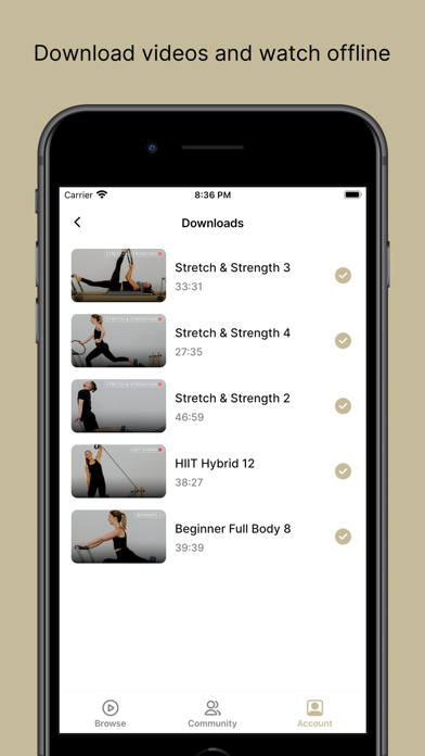 Your Reformer - At Home Screenshot