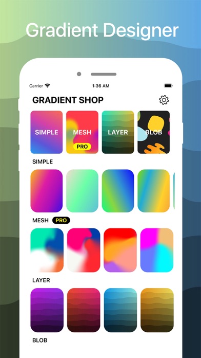 Gradientshop: Gradient Designのおすすめ画像1