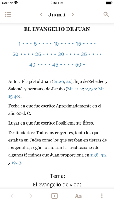 Santa Biblia Versión Recobro Screenshot