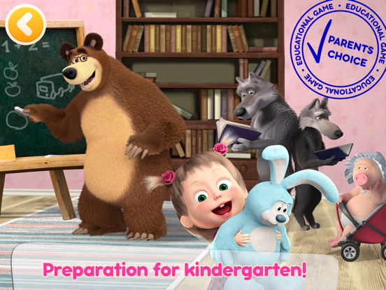 Masha and the Bear Kids Gamesのおすすめ画像1