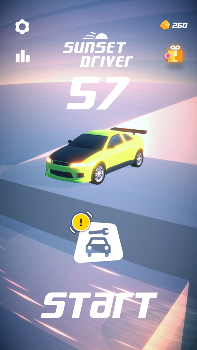 Sunset Driver Screenshot