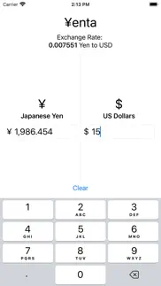 yen-ta iphone screenshot 1