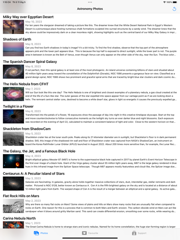 Screenshot #4 pour Astrex - Astronomy Image Daily