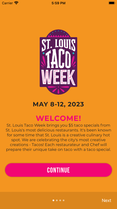 St. Louis Taco Week Screenshot