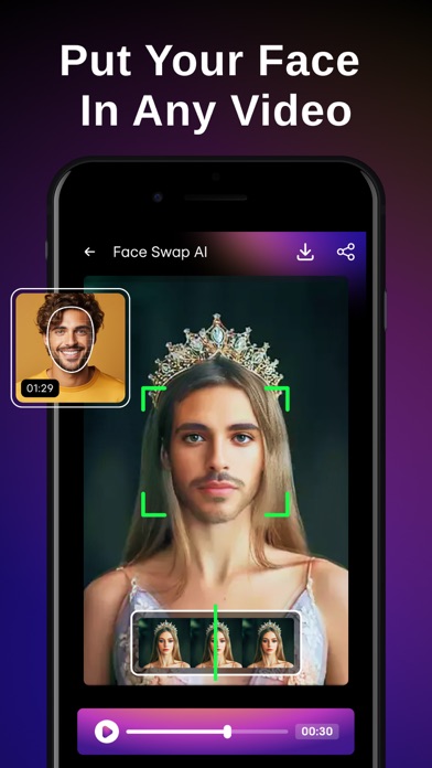 AI Deep Fake Video Face Swap Screenshot