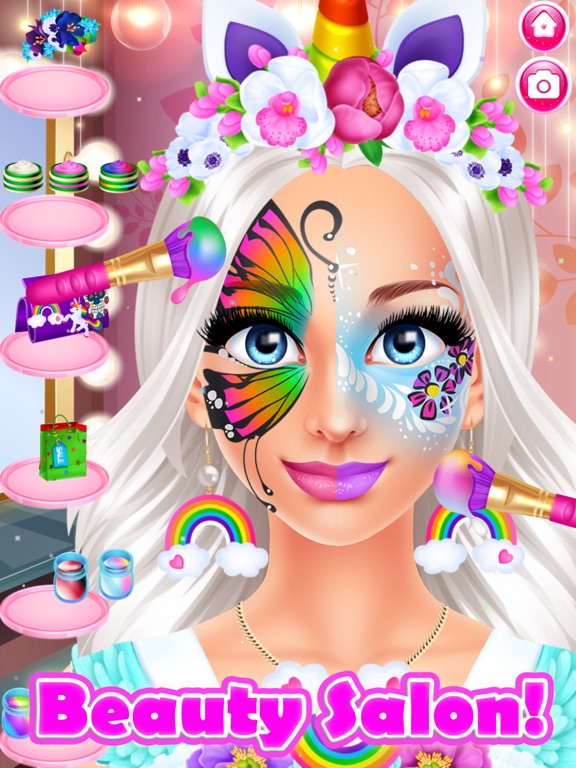 Screenshot #4 pour Face Paint Party Makeup Salon