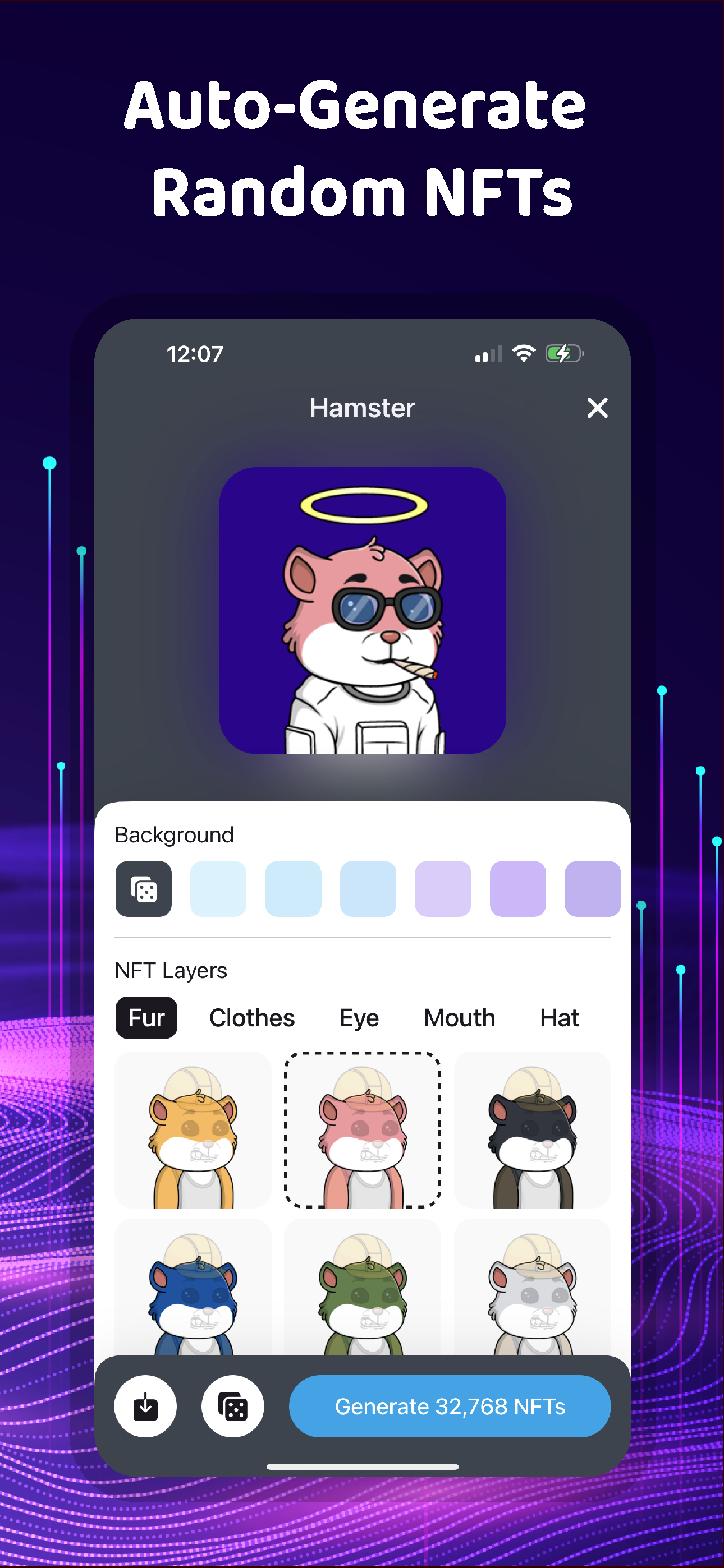 NFT Maker - Generate NFTs Art