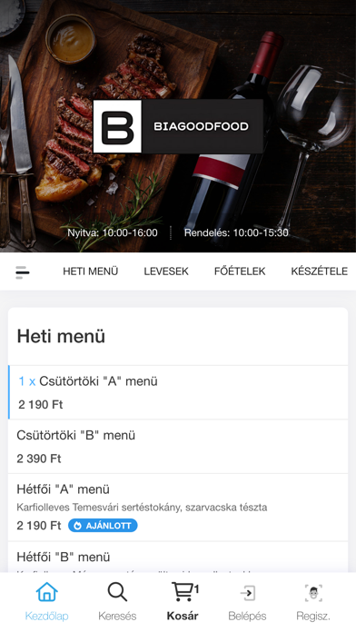 BiaGoodFood Screenshot