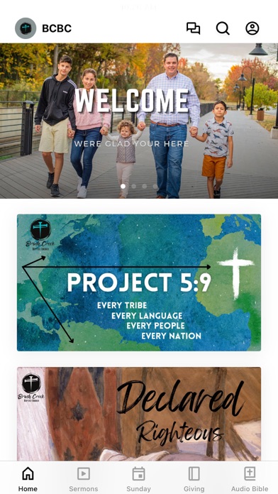 Brush Creek Baptist Church Screenshot