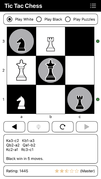Tic-Tac-Chess Screenshot
