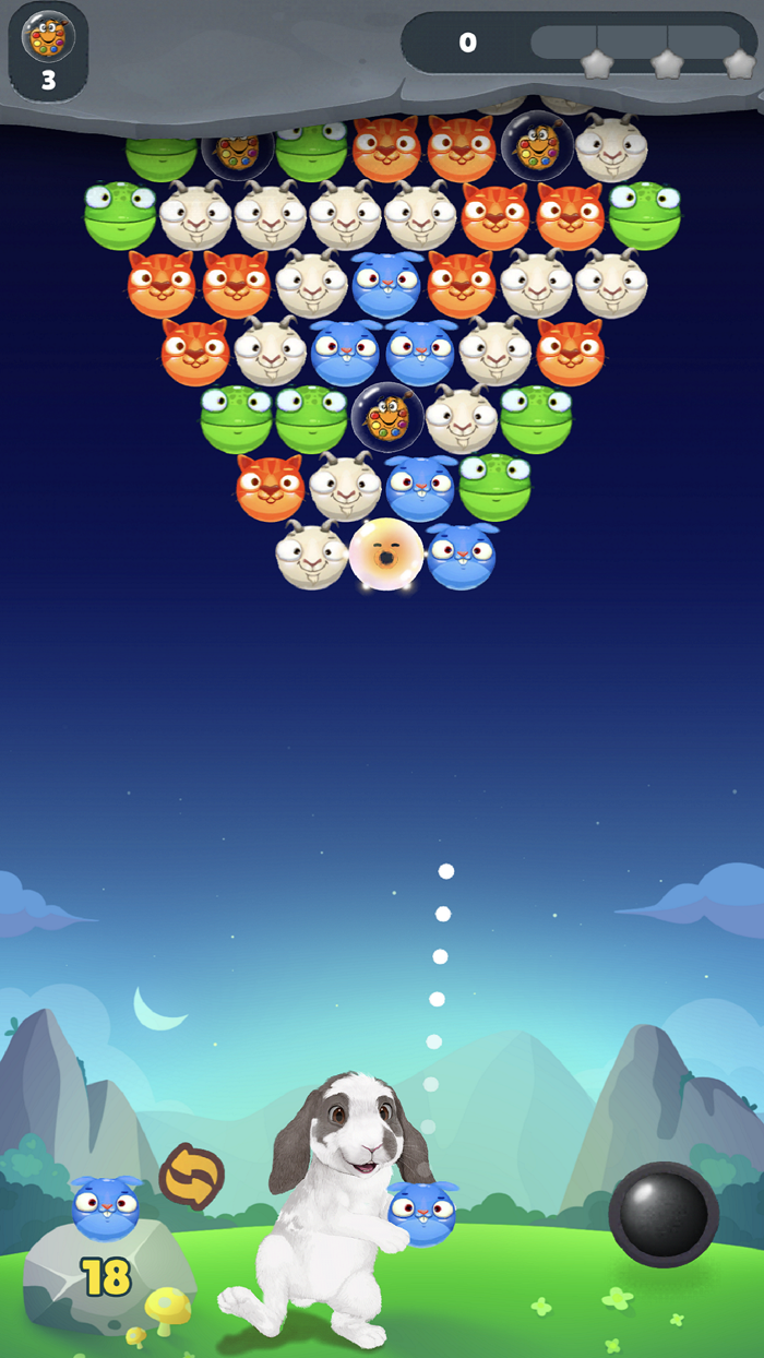 Bubble Shooter- Bini the Bunny