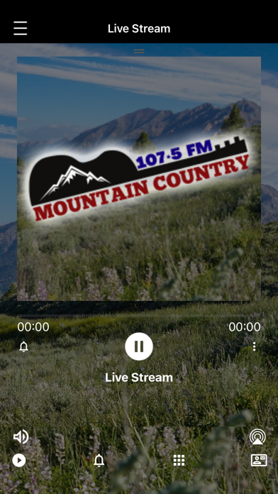 Mountain Country 107.5 Screenshot