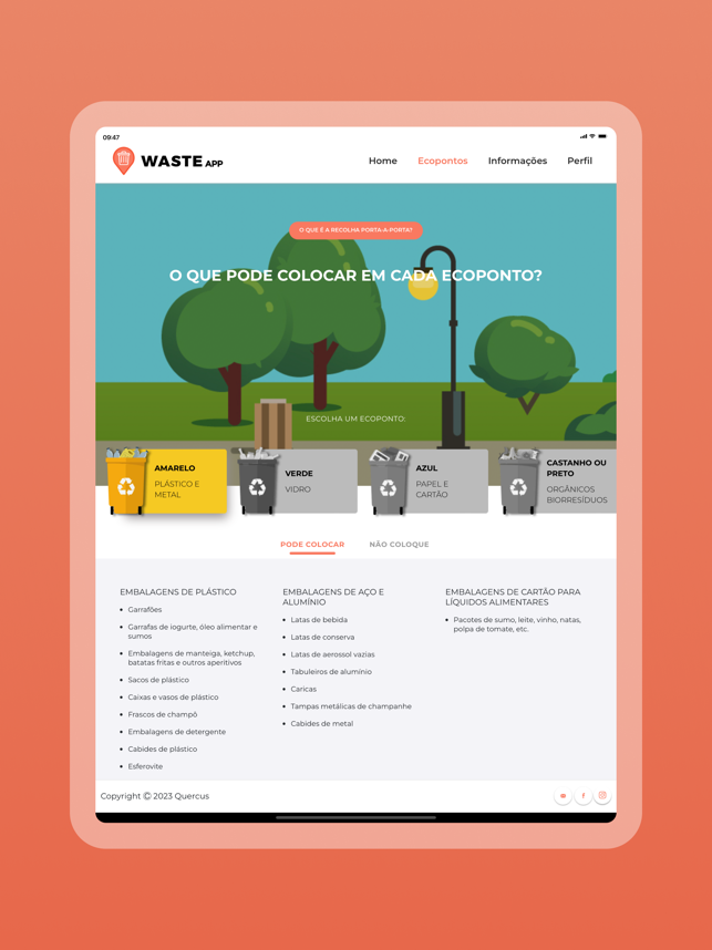 ‎WasteApp Screenshot