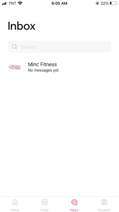 Minc Fitness Screenshot