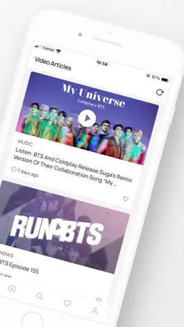 Game screenshot Bangtan TV apk