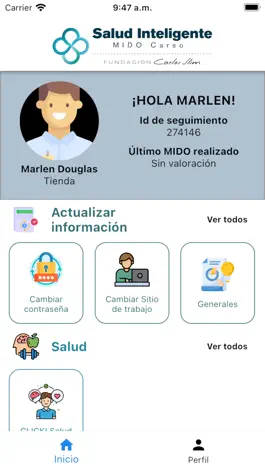 Game screenshot Salud Inteligente MIDO Carso mod apk
