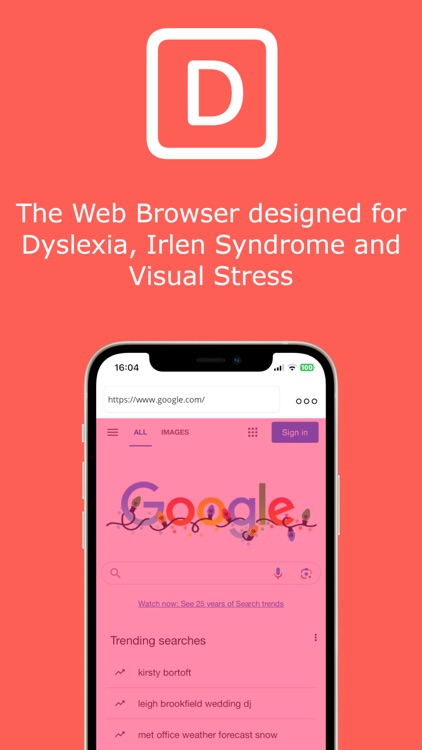Dyslexia Irlen Web Browser