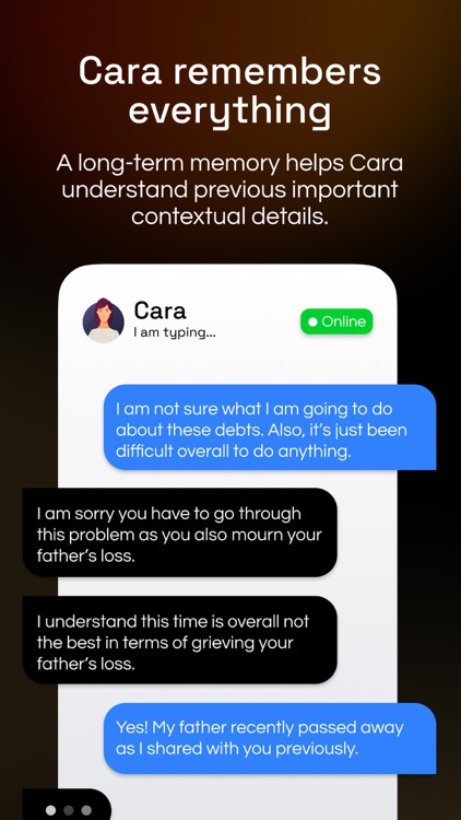 Cara: AI Therapy screenshot-5