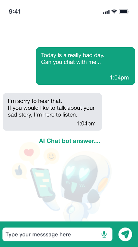 #2. Chat with AI Bots (iOS) بواسطة: Busicard.io