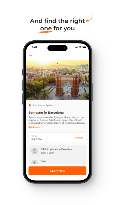 CIEE Study Abroad Screenshot