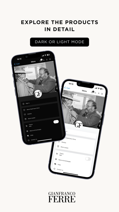 GIANFRANCO FERRE Screenshot