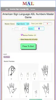 american sign language m(a)l iphone screenshot 2