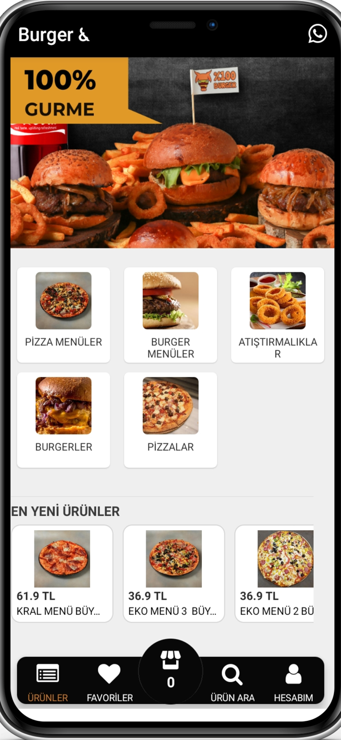 Batıkent 100 Burger Pizza