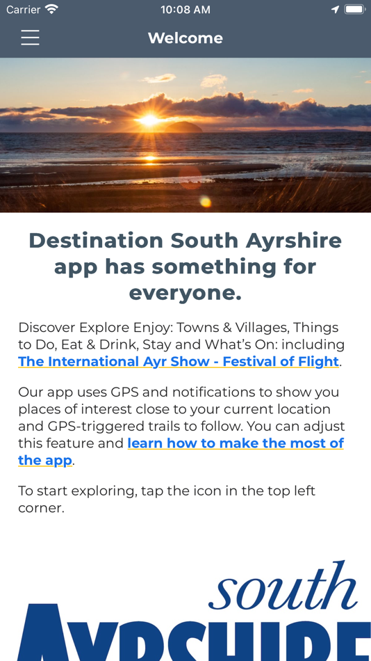 Destination South Ayrshire - 2.0.2 - (iOS)