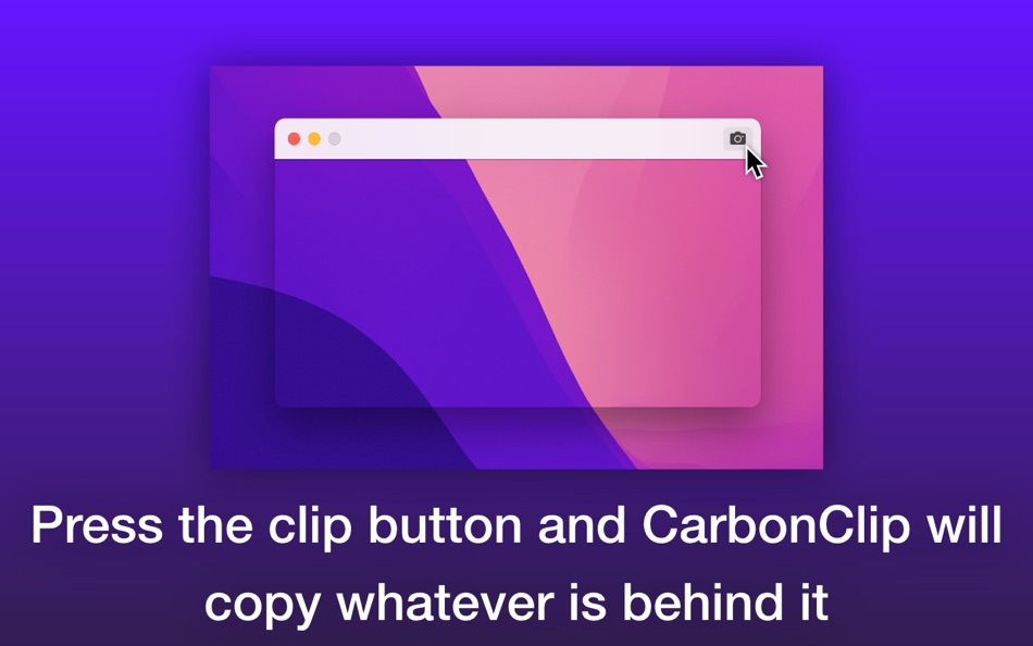 #3. CarbonClip (macOS) Podle: Zachary Nickell
