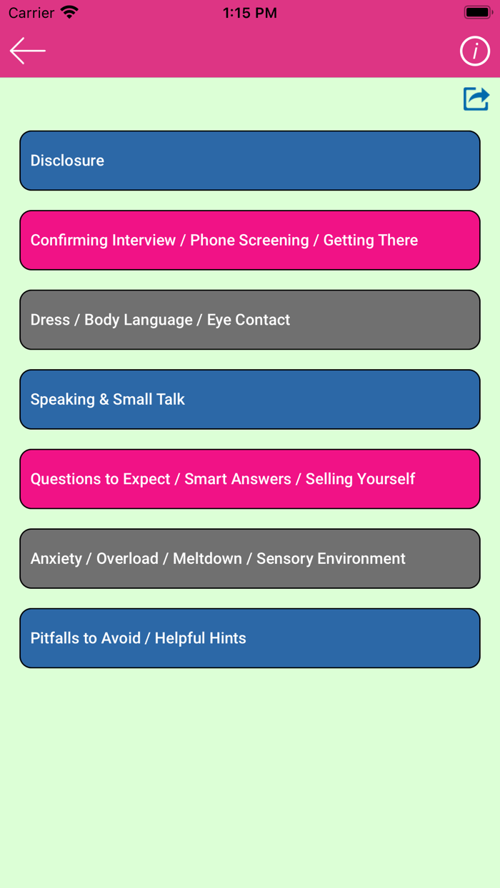 Interview Tips Autism Focused