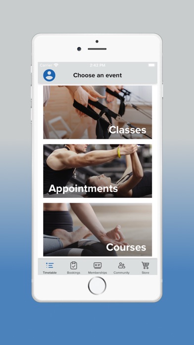 RvE Fitness Screenshot