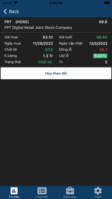 Stocks T+ (Chứng khoán T+) Screenshot
