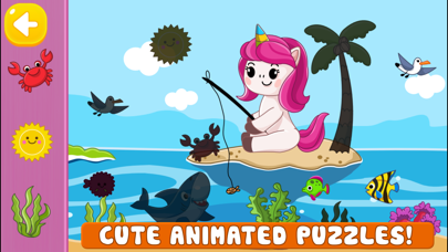 Unicorn Coloring Puzzle Games Screenshot