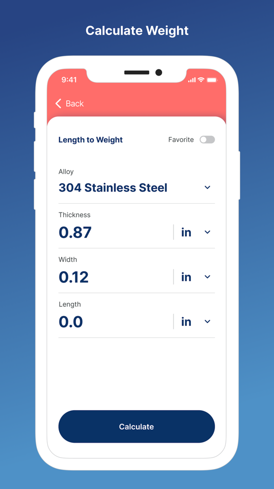 #3. Ulbrich Metals Calculator (iOS) 由: Ulbrich Stainless Steels and Special Metals