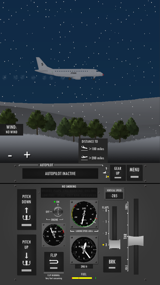 #5. Flight Simulator 2d (iOS) 由: Spark Games