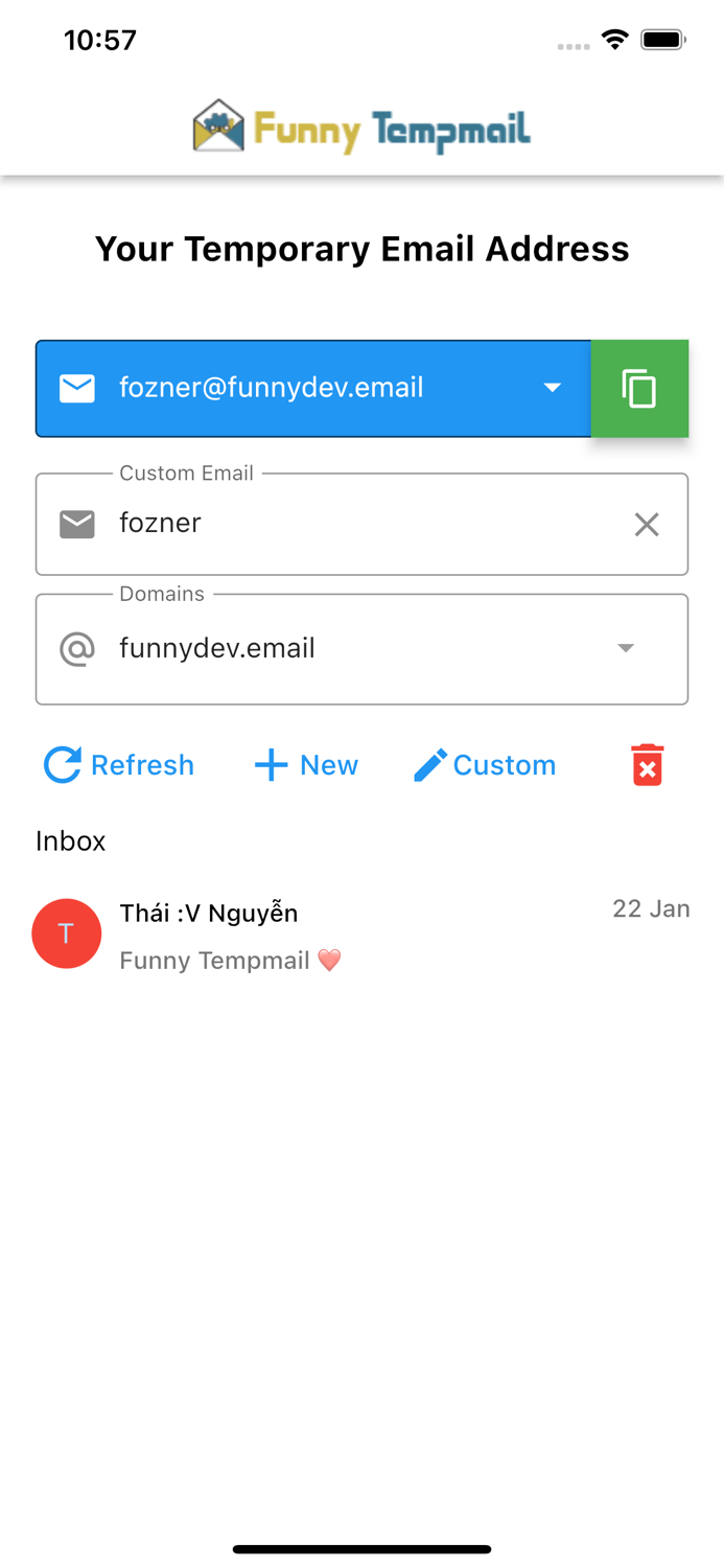 Funny Tempmail