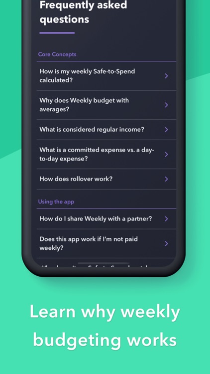 Weekly: A Better Budget App screenshot-5